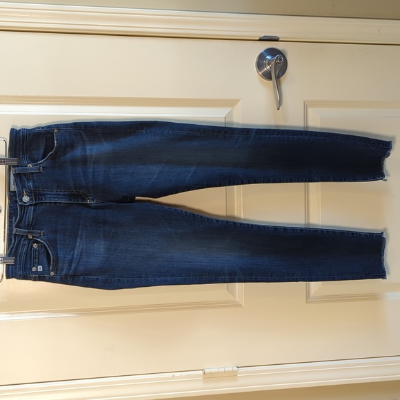 AG-ED Denim The Farrah Skinny Ankle High Rise Jeans Sz 28R - Picture 10 of 14